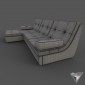 sofa ARS Scandy ottoman (art 00-29676)